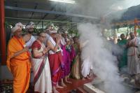 Rudra Homa (Picture Courtesy: Sanjana Hervatte Bantwal)